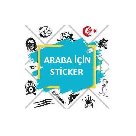 Araba için sticker