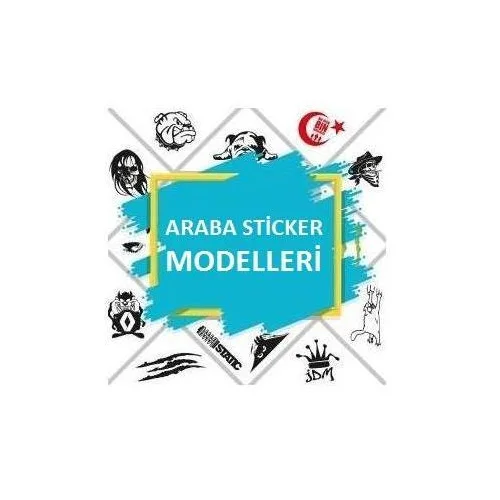 Araba sticker modelleri makalemiz
