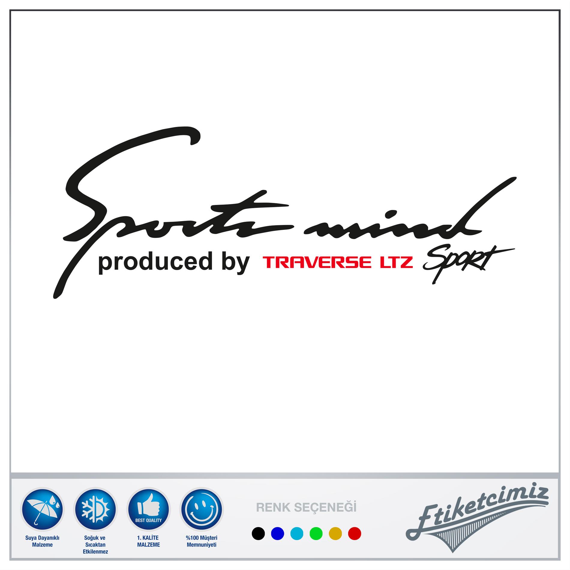 Chevrolet Traverse Sports Mind Sticker