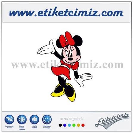 Minnie Mouse Sticker Model 3