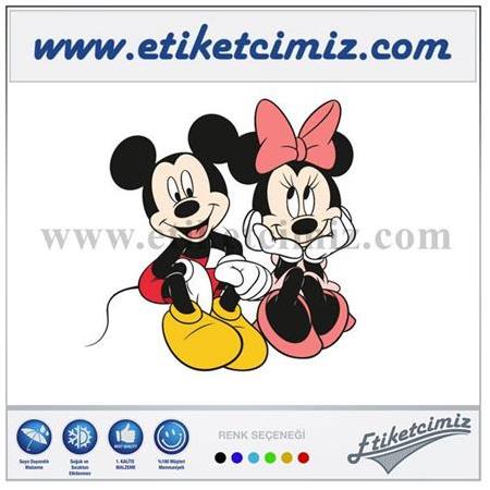 Minnie Mickey Mouse Sticker