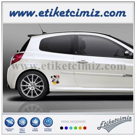 Minnie Mickey Mouse Sticker