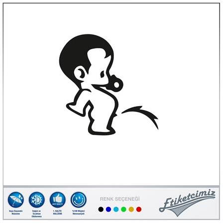 İşeyen Çocuk Sticker