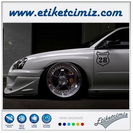 28 Giresunlu Sticker