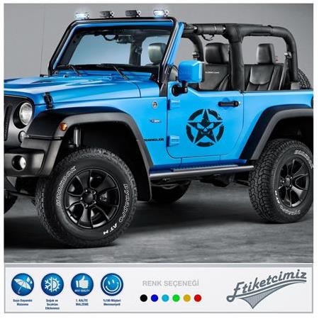 Jeep Star Sticker 3