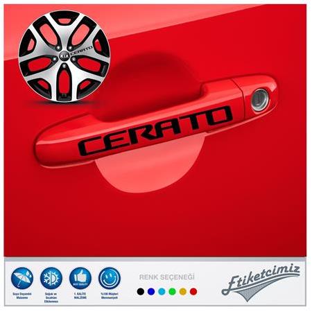 Kia Cerato Kapı Kolu Jant Sticker