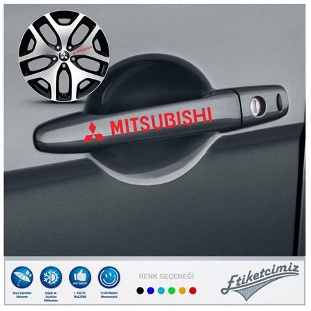 Mitsubishi Kapı Kolu Jant Sticker