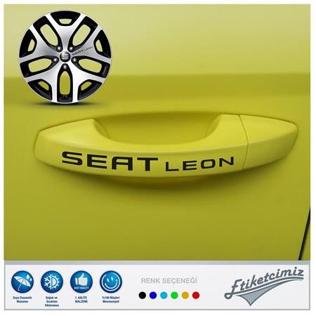 Seat Leon Kapı Kolu Jant Sticker