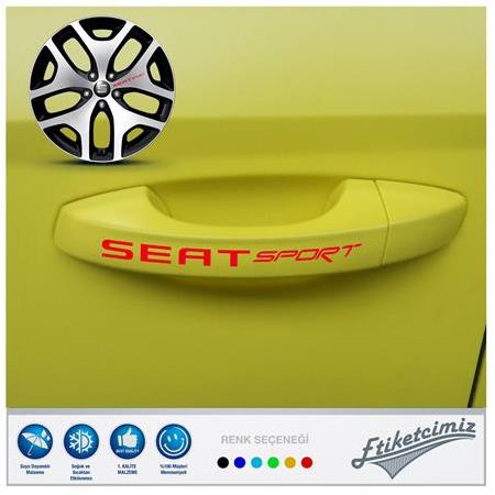 Seat Sport Kapı Kolu Jant Sticker