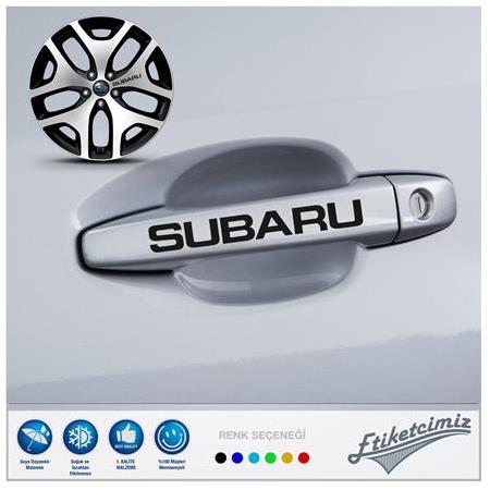 Subaru Kapı Kolu Jant Sticker