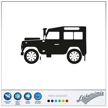 Jeep Oto Sticker