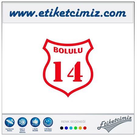 14 Bolulu Renkli Sticker