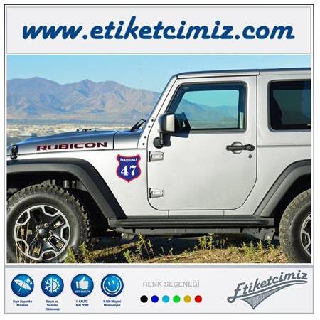 47 Mardinli Renkli Sticker