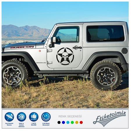 Jeep Star Sticker 7