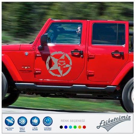 Jeep Star Sticker 6