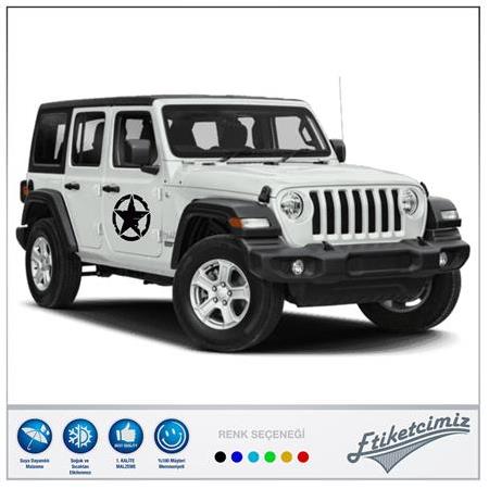 Jeep Star Sticker 5