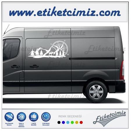 Karavan Pusula Sticker