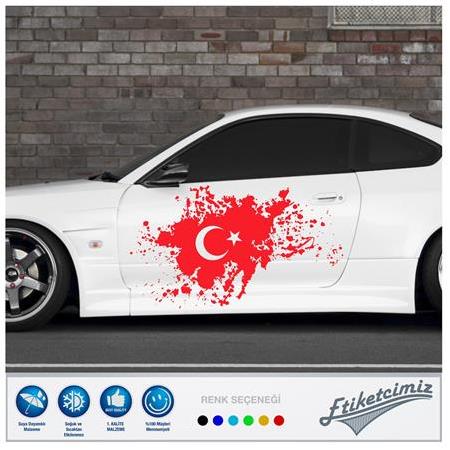 Bayrak Sıçrama Sticker