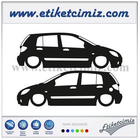 Hyundai Getz Basık Sticker