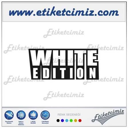 White Edition Sticker
