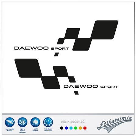 Daewoo Sport Oto Sticker