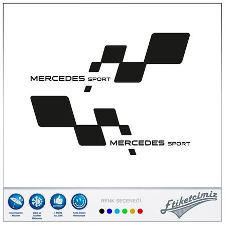 Mercedes Sport Oto Sticker