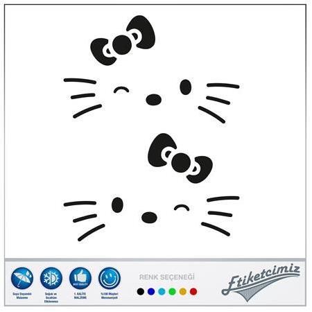 Yan Ayna Hello Kitty Sticker