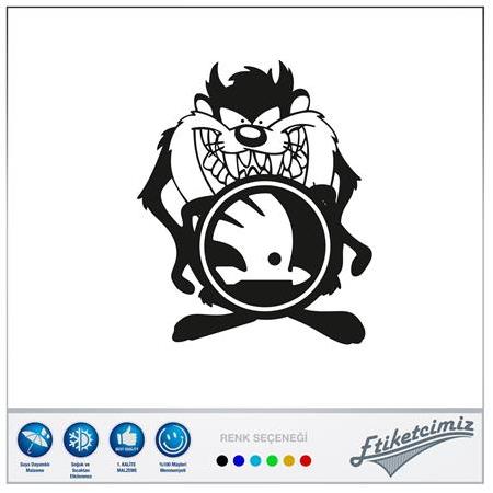 Skoda Taz Sticker