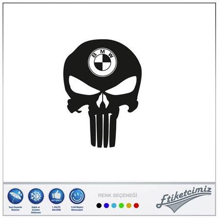 Bmw Punisher Sticker