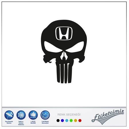 Honda Punisher Sticker