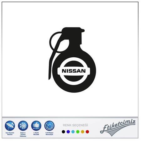 Nissan El Bombası Sticker