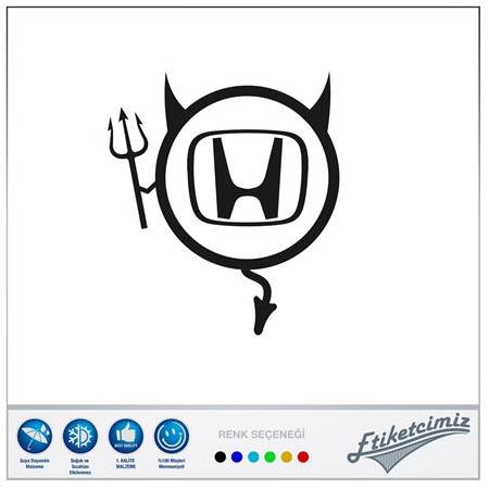 Honda Şeytan Sticker