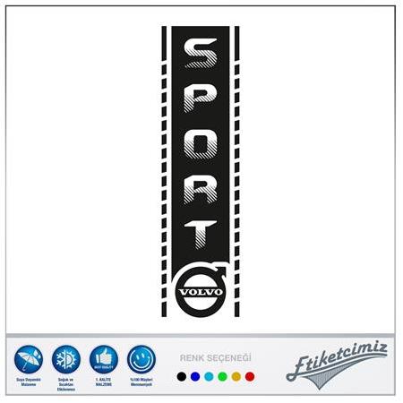 Volvo Kısa Şerit Sticker