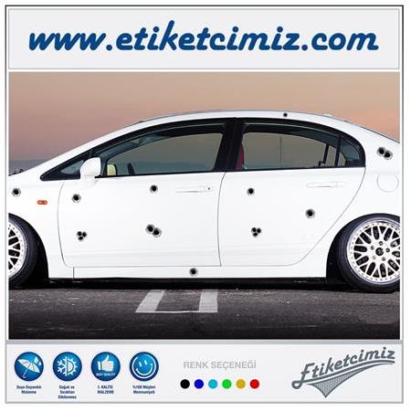 Kurşun Deliği Sticker