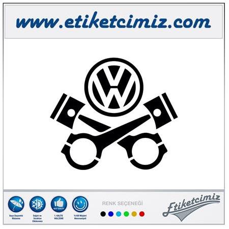 Volkswagen Pistons Sticker