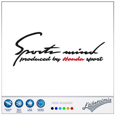 Honda Sports Mind Sticker