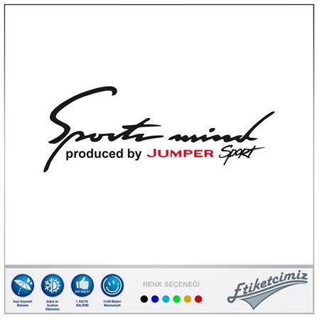 Citroen Jumper Sports Mind Sticker