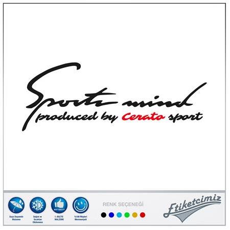 Kia Serato Sports Mind Sticker