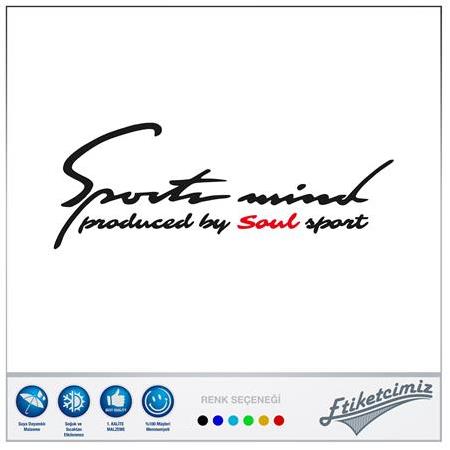 Kia Soul Sports Mind Sticker