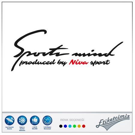 Lada Niva Sports Mind Sticker