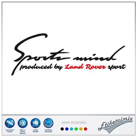 Land Rover Sports Mind Sticker