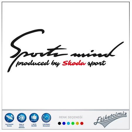 Skoda Sports Mind Sticker