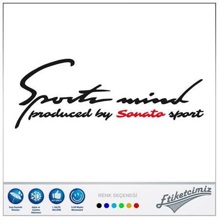 Hyundai Sonata Sports Mind Sticker