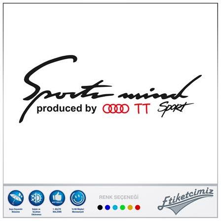 Audi  TT Sports Mind Sticker