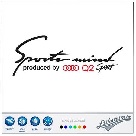 Audi  Q2 Sports Mind Sticker