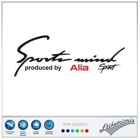 Chery Alia Sports Mind Sticker