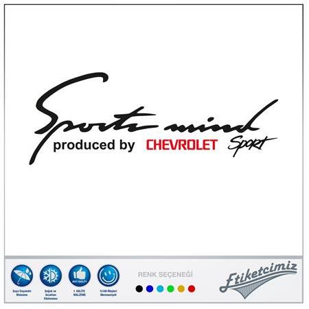 Chevrolet  Sports Mind Sticker