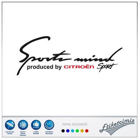 Citroen  Sports Mind Sticker