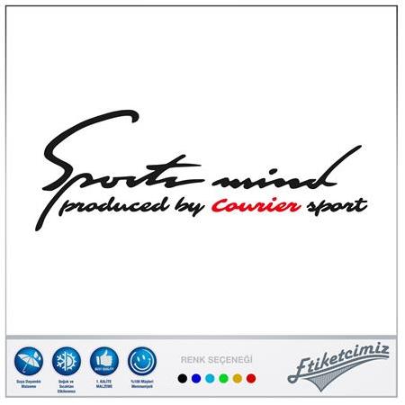 Ford Courier Sports Mind Sticker