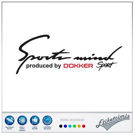 Dacia Dokker Sports Mind Sticker